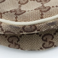 Charmy Hobo beige×White Canvas×Leather 153010 チャーミーホーボー ベージュ×ホワイト キャンバス×レザー 153010 