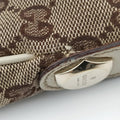 Charmy Hobo beige×White Canvas×Leather 153010 チャーミーホーボー ベージュ×ホワイト キャンバス×レザー 153010 