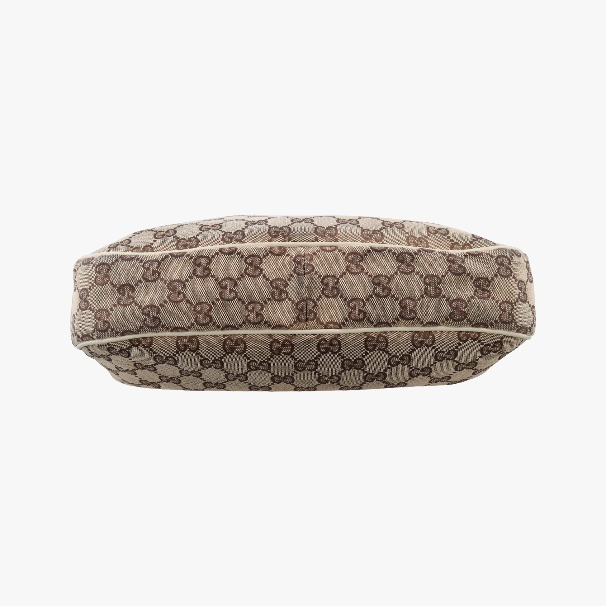 Charmy Hobo beige×White Canvas×Leather 153010 チャーミーホーボー ベージュ×ホワイト キャンバス×レザー 153010 