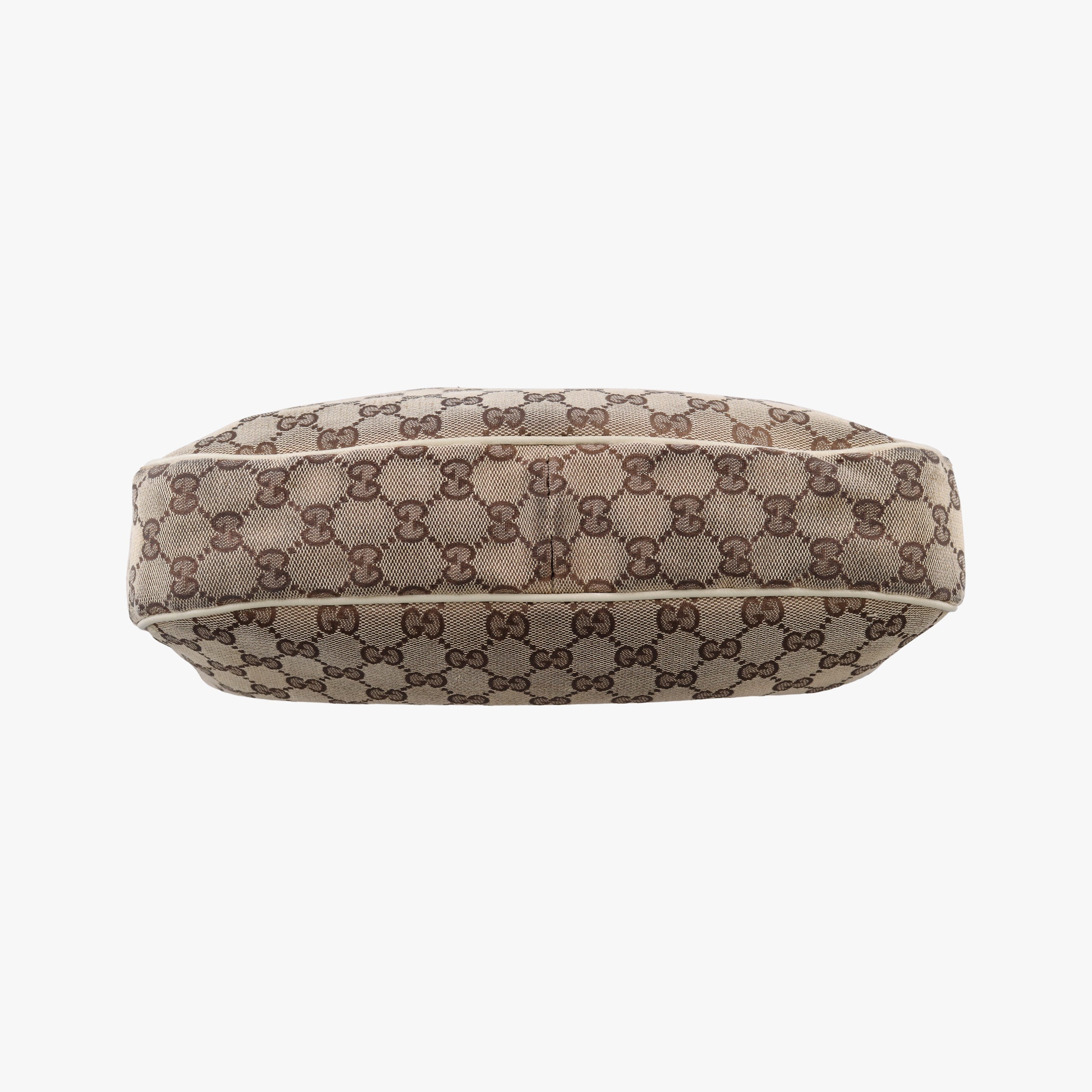 Charmy Hobo beige×White Canvas×Leather 153010 チャーミーホーボー ベージュ×ホワイト キャンバス×レザー 153010 
