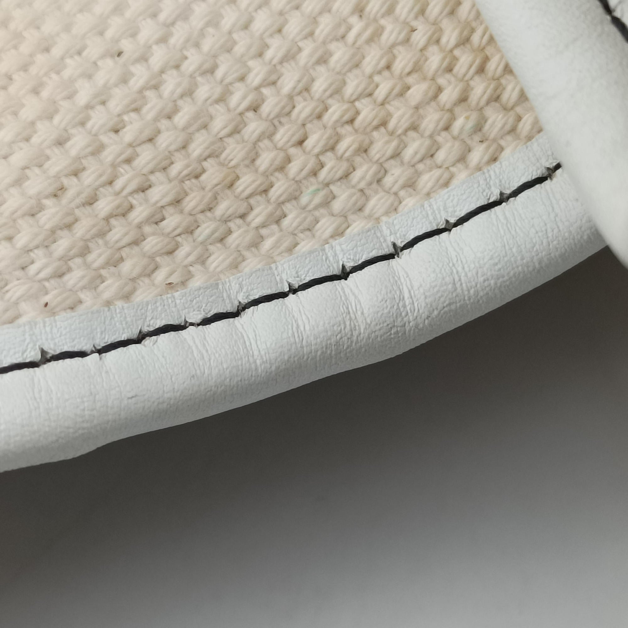 B Bag White canvas×leather 8BNI63 2384-8BNI63-UP4-068Bバッグ ホワイト  キャンバス ×レザー 8BNI63 2384-8BNI63-UP4-068