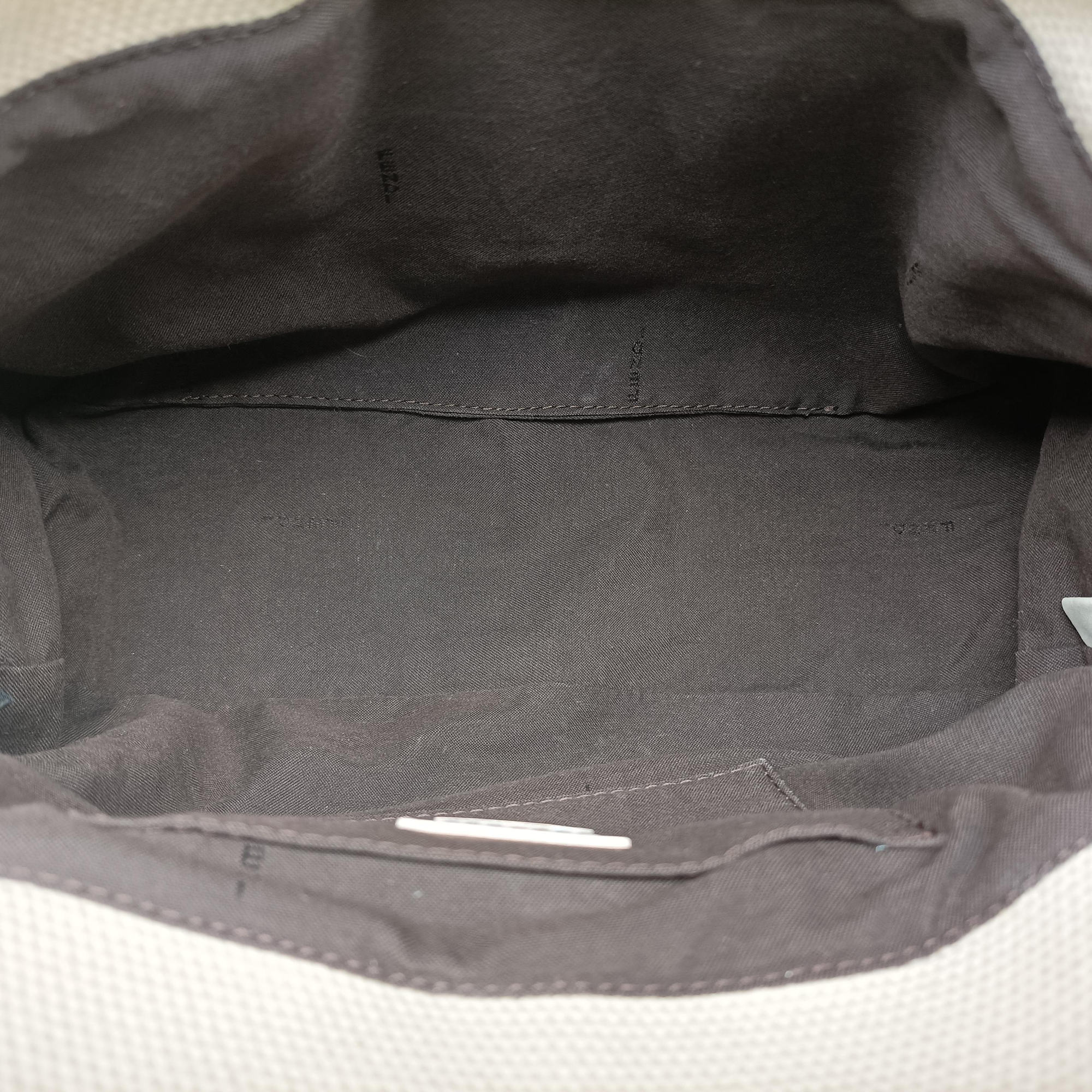 B Bag White canvas×leather 8BNI63 2384-8BNI63-UP4-068Bバッグ ホワイト  キャンバス ×レザー 8BNI63 2384-8BNI63-UP4-068