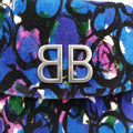 Floral Print BB Wallet Chain purple×Multicolour Velvet 561507·4267·X·568008フローラルプリント ビービー ウォレット チェーン パープル×マルチカラー ベルベット 561507·4267·X·568008