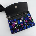 Floral Print BB Wallet Chain purple×Multicolour Velvet 561507·4267·X·568008フローラルプリント ビービー ウォレット チェーン パープル×マルチカラー ベルベット 561507·4267·X·568008