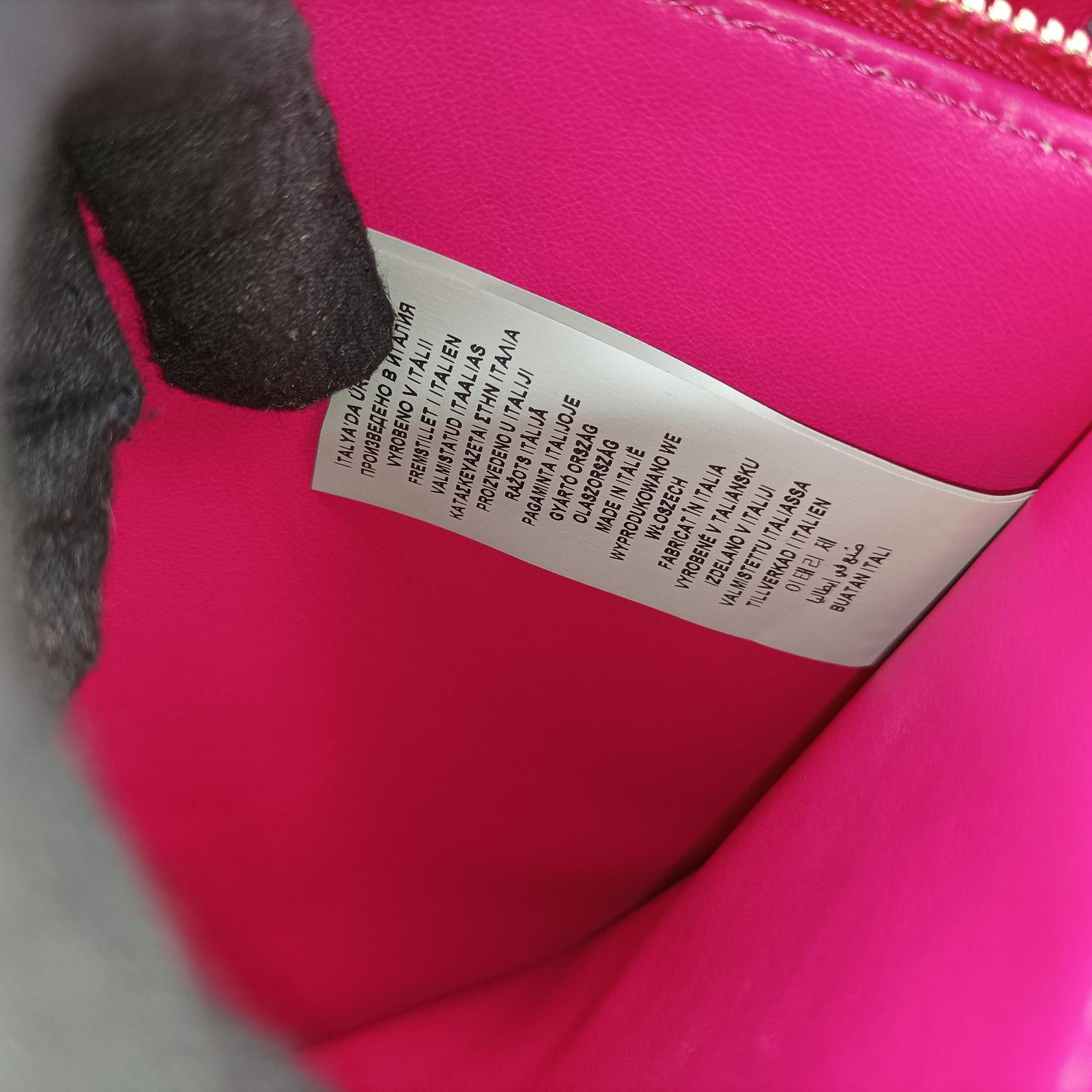 DV One Medusa Rose Leather CLG814410256672DVワン メデューサ ローズ レッド レザー CLG814410256672