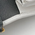 triangle logo White SAFFIANO Leather 1BP006 62Bトライアングルロゴ ホワイト サフィアーノレザー 1BP006 62B