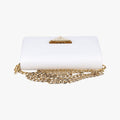 triangle logo White SAFFIANO Leather 1BP006 62Bトライアングルロゴ ホワイト サフィアーノレザー 1BP006 62B
