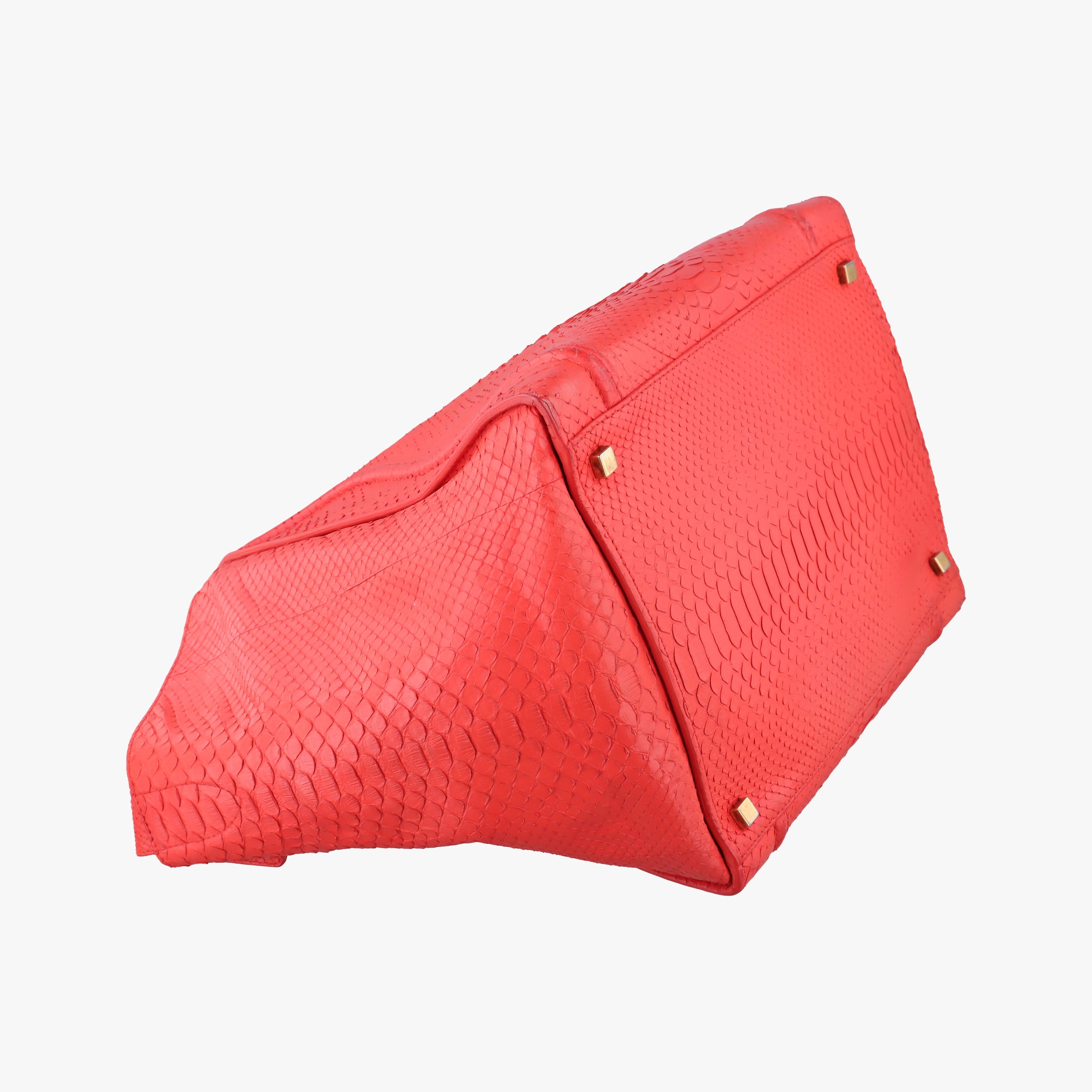 Phantom Luggage Python Red snakeskin W-PA-0163ファントム ラゲージ パイソン レッド ヘビ革 W-PA-0163