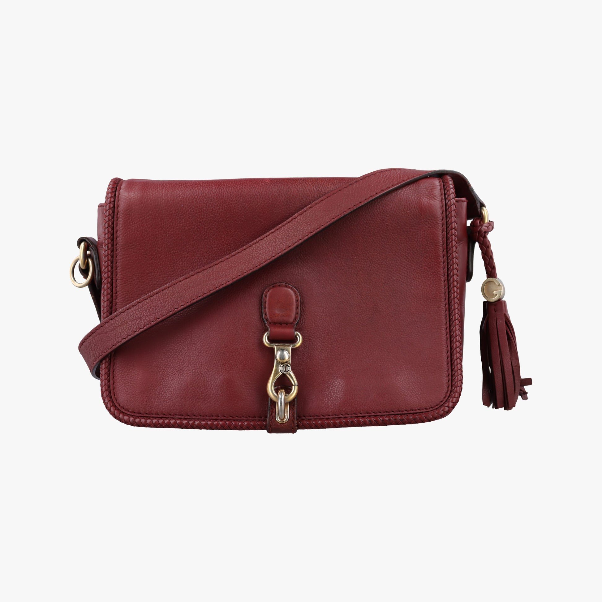 Marrakech Messenger burgundy Leather 257024 A9999260マラケシュ メッセンジャー ワインレッド レザー 257024 A9999260