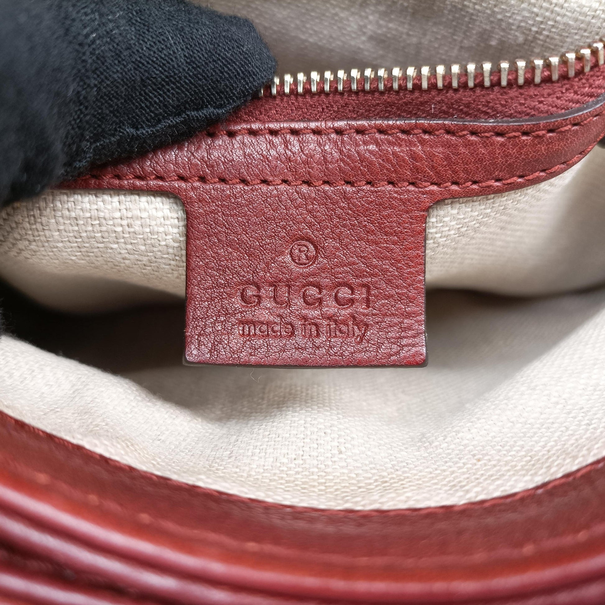 Marrakech Messenger burgundy Leather 257024 A9999260マラケシュ メッセンジャー ワインレッド レザー 257024 A9999260