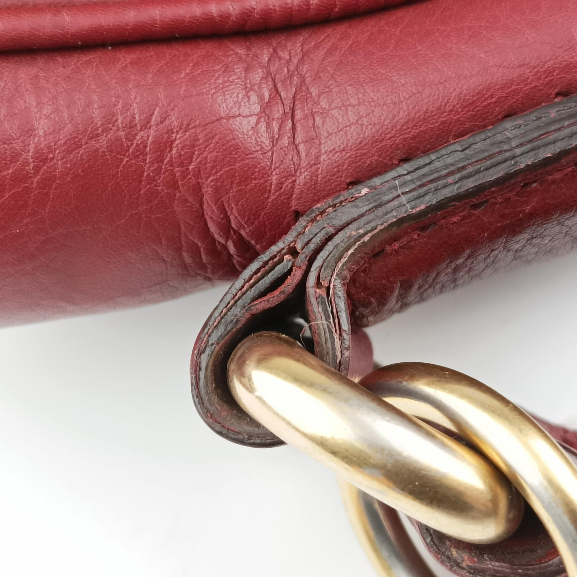 Marrakech Messenger burgundy Leather 257024 A9999260マラケシュ メッセンジャー ワインレッド レザー 257024 A9999260