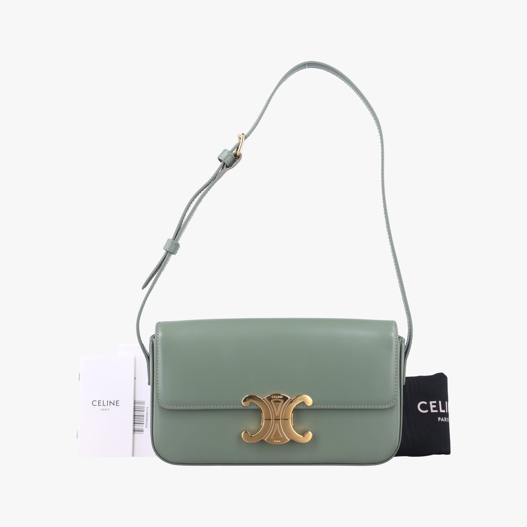 Claude Triomphe Green Leather S-CU-4222クロード トリオンフ グリーン レザー S-CU-4222
