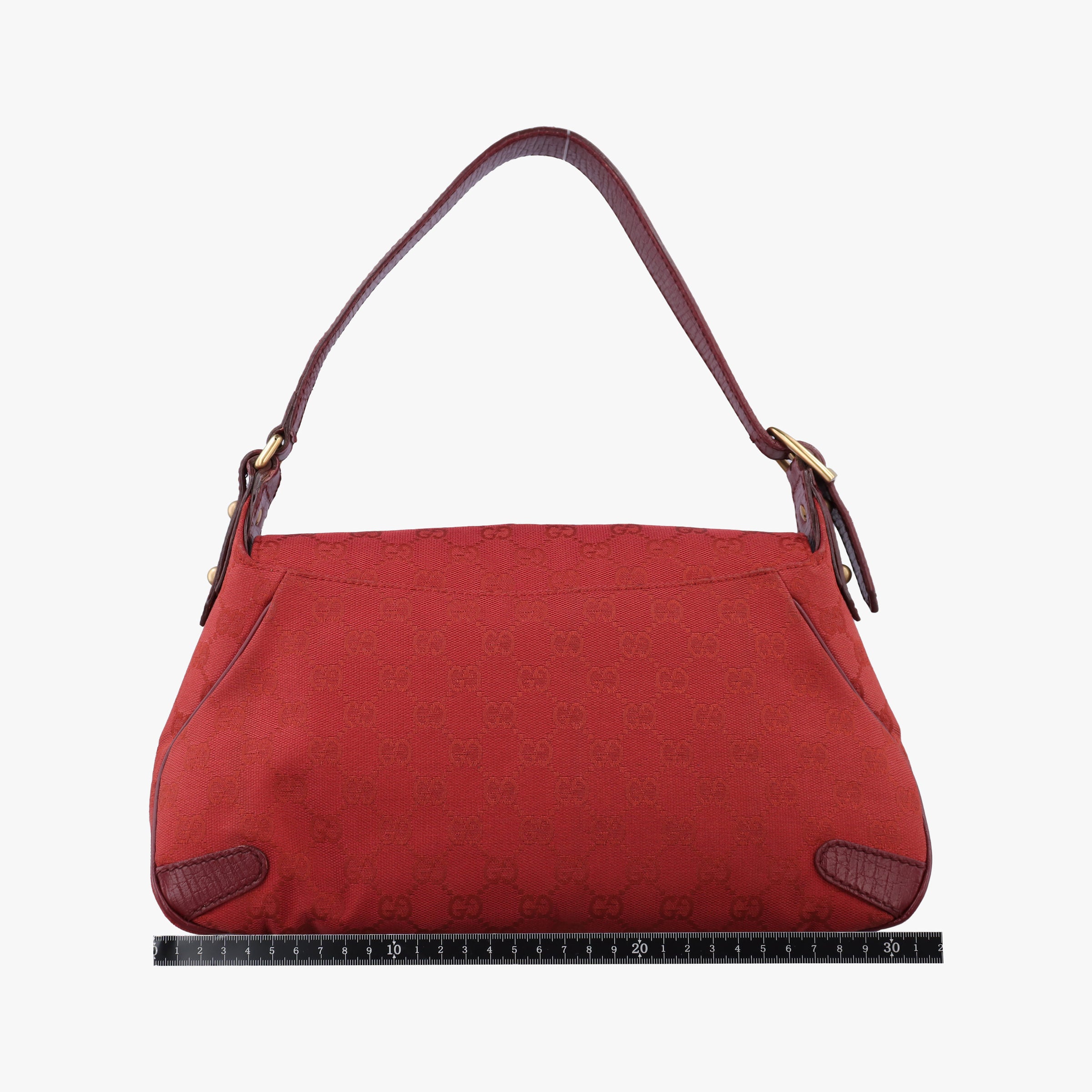 Horsebit Red canvas×Leather 114915 ホースビット レッド キャンバス×レザー 114915 