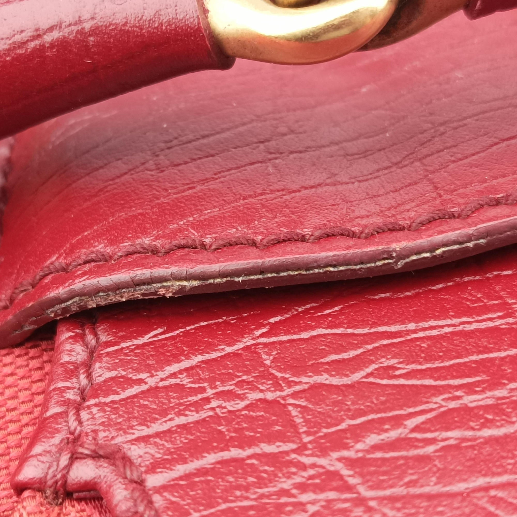 Horsebit Red canvas×Leather 114915 ホースビット レッド キャンバス×レザー 114915 