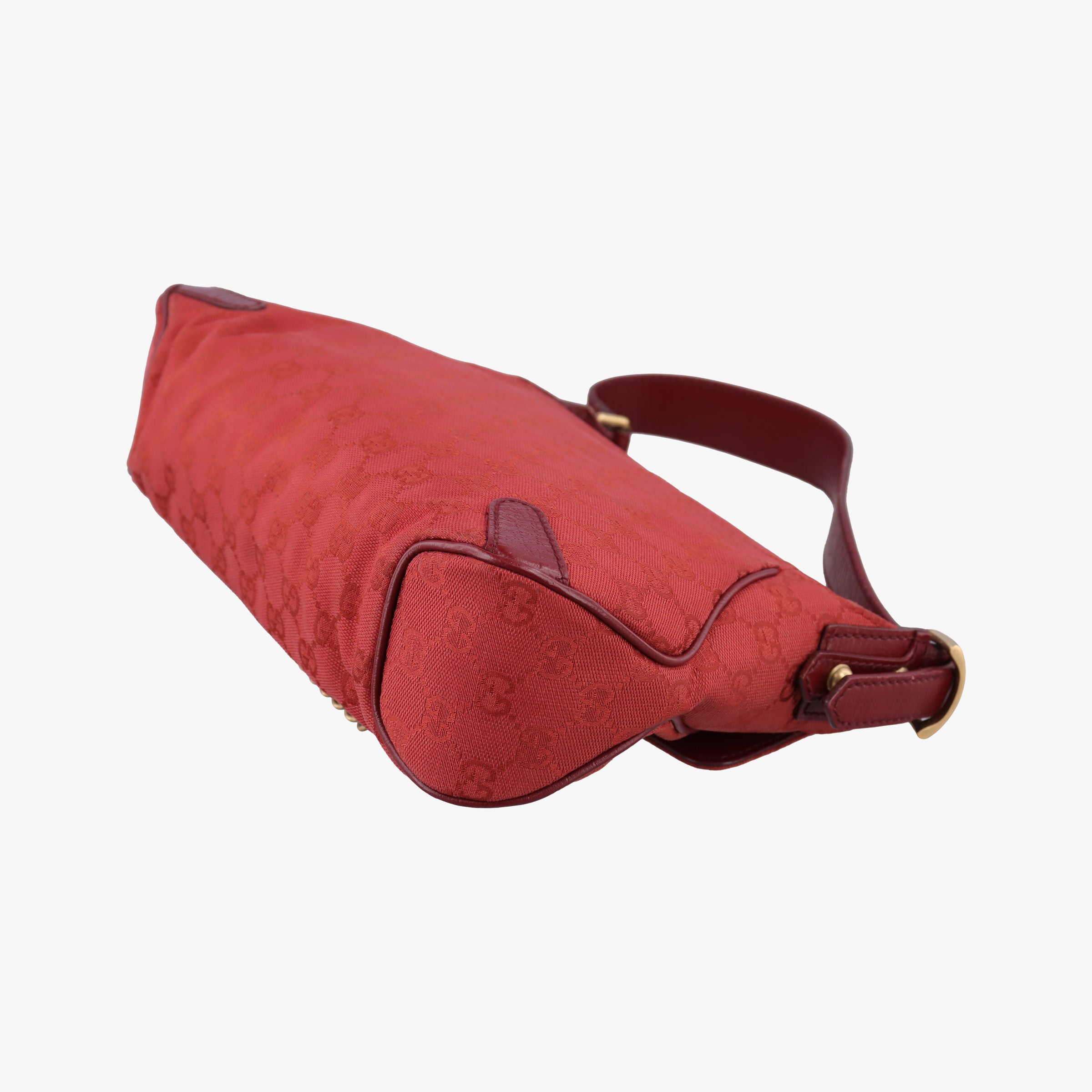 Horsebit Red canvas×Leather 114915 ホースビット レッド キャンバス×レザー 114915 