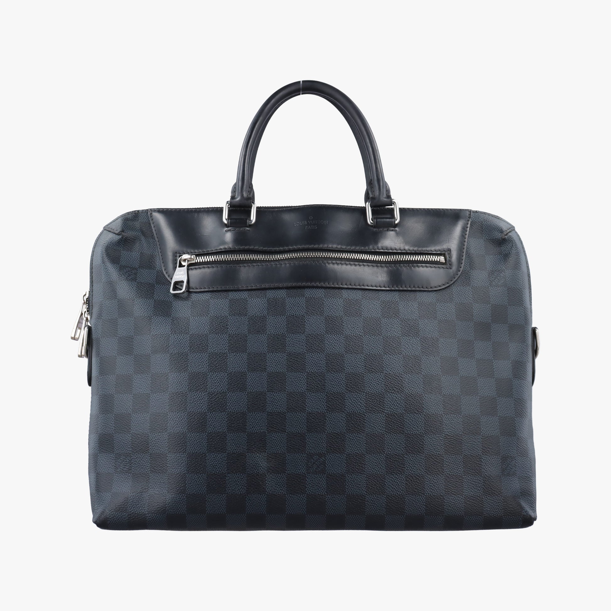 Porte-Documents Jour NM Black×Navy Damier Cobalt N48260 CA5116ポルトドキュマンジュール PDJ NM ブラック×ネイビー ダミエ コバルト N48260 CA5116