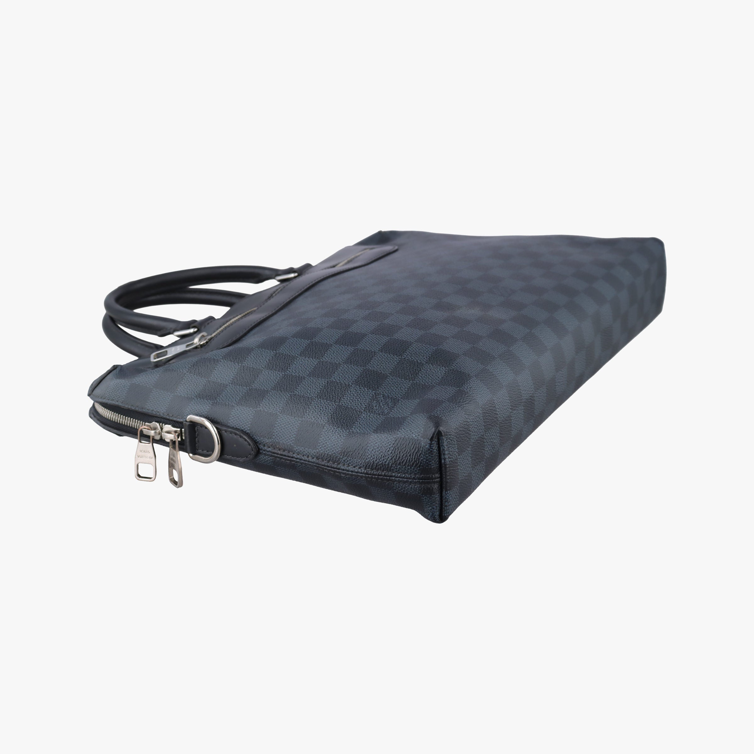 Porte-Documents Jour NM Black×Navy Damier Cobalt N48260 CA5116ポルトドキュマンジュール PDJ NM ブラック×ネイビー ダミエ コバルト N48260 CA5116