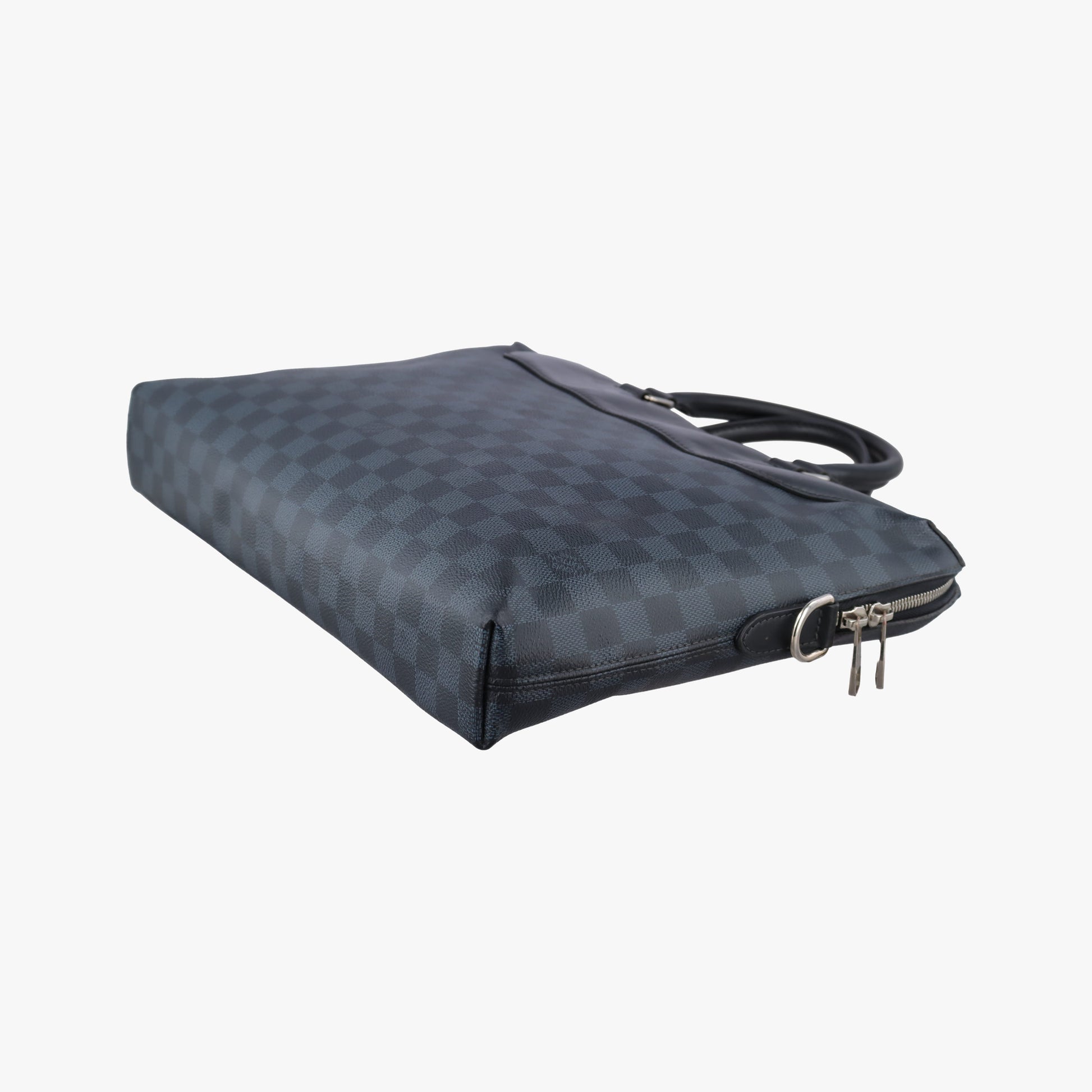 Porte-Documents Jour NM Black×Navy Damier Cobalt N48260 CA5116ポルトドキュマンジュール PDJ NM ブラック×ネイビー ダミエ コバルト N48260 CA5116