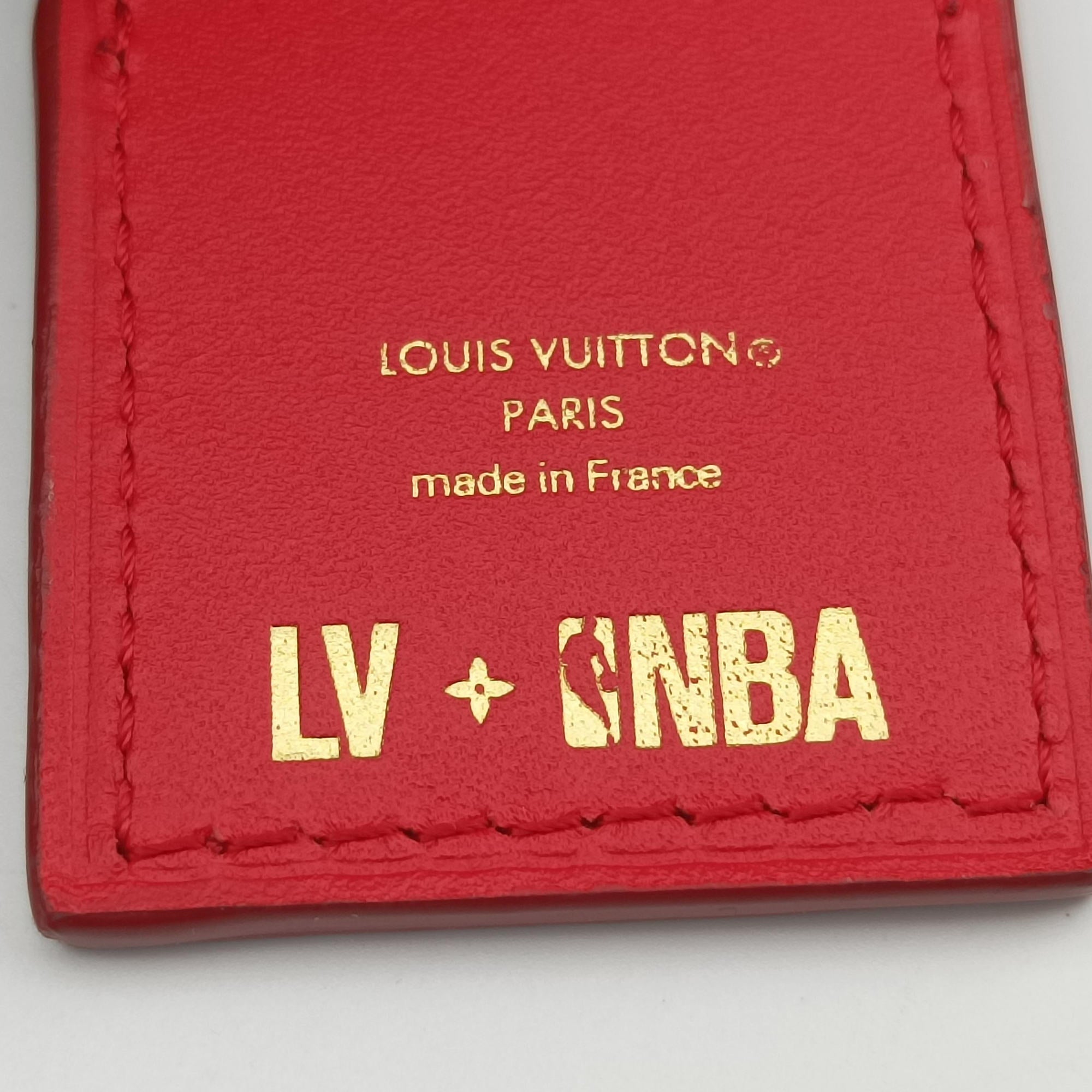 LVxNBA Soft Trunk Phone Box brown×white Monogram Canvas×calf leather M80102 TJ4250LVxNBA ソフトトランク フォーンボックス モノグラム/ブラウン×ホワイト モノグラムキャンバス×カーフレザー M80102 TJ4250