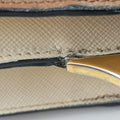 Bicolor Box Brown×White Saffiano Leather 117バイカラーボックス ブラウン×ホワイト サフィアーノレザー 117