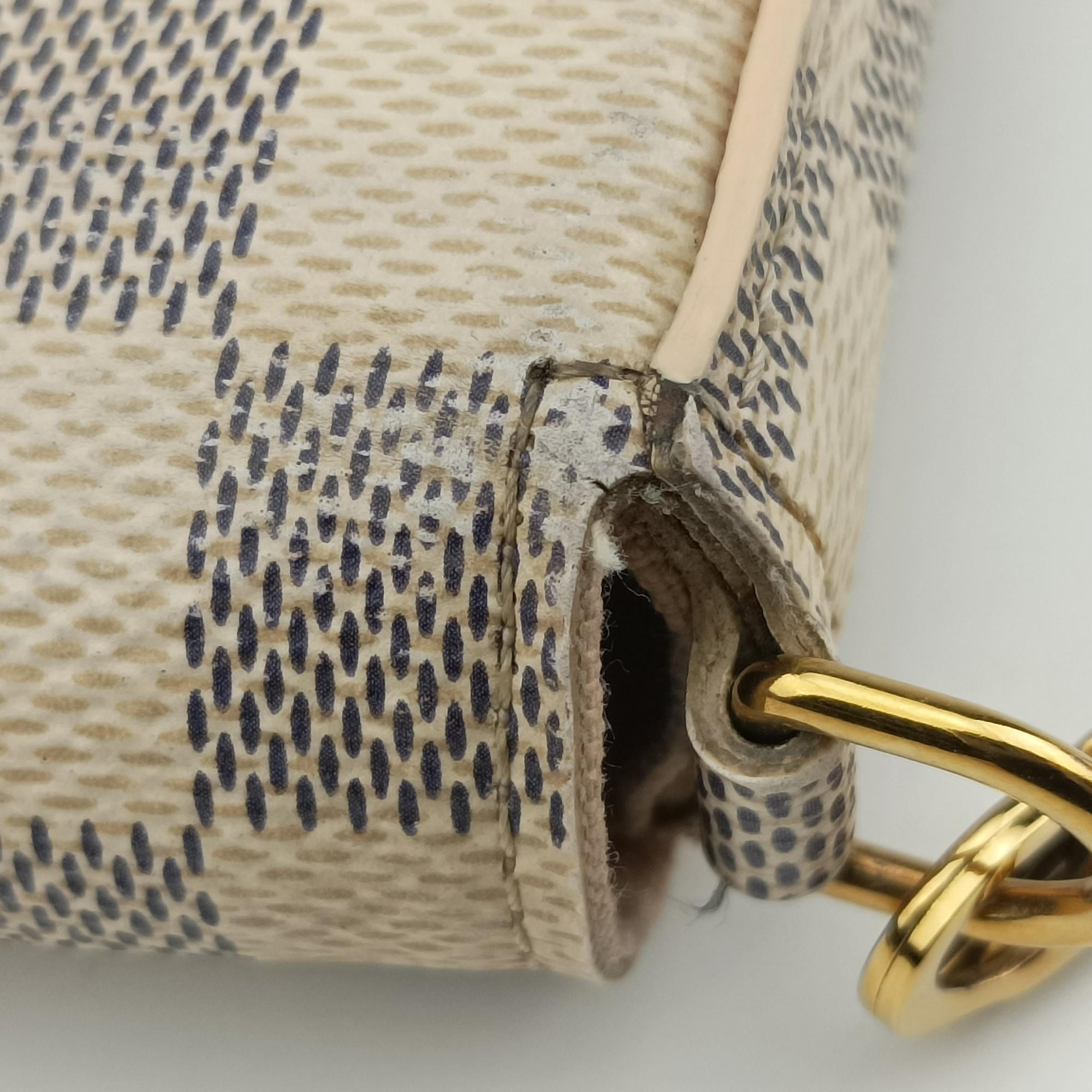 Pochette FeLICIE AZUR Damier Canvas N63106 MI0188ポシェットフェリシー アズール ダミエキャンバス N63106 MI0188