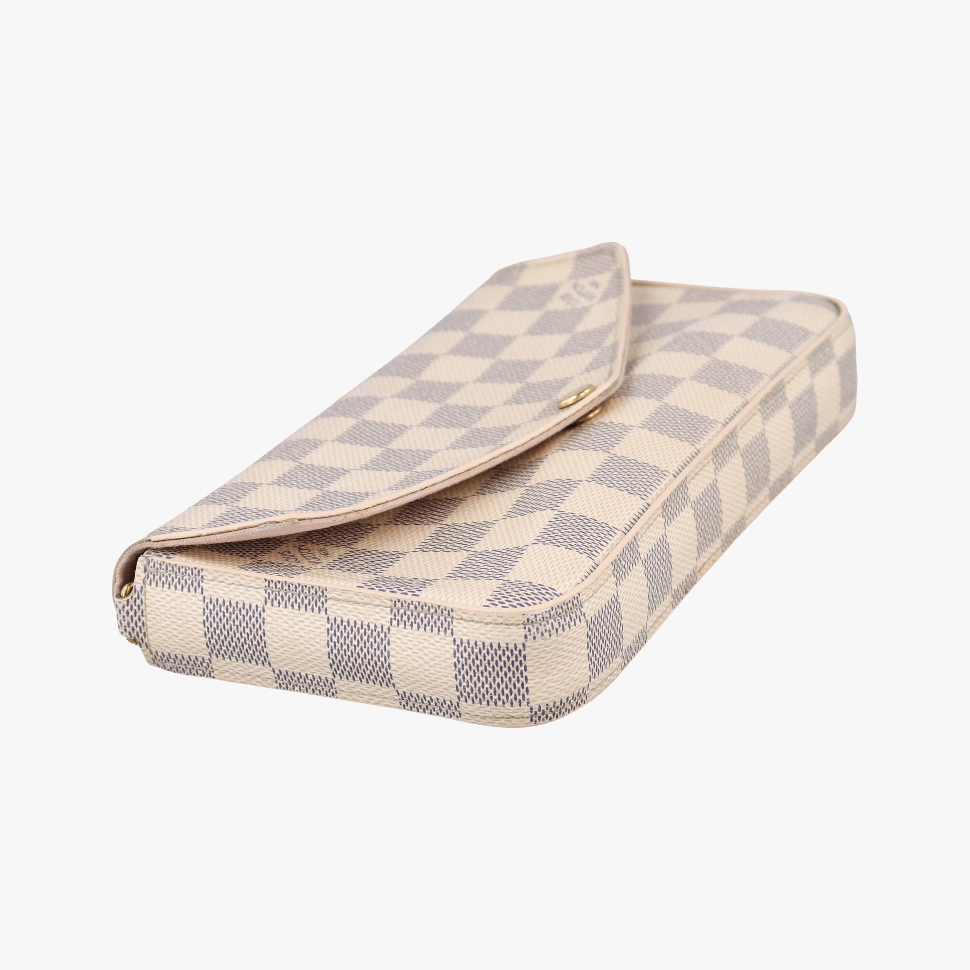 Pochette FeLICIE AZUR Damier Canvas N63106 MI0188ポシェットフェリシー アズール ダミエキャンバス N63106 MI0188
