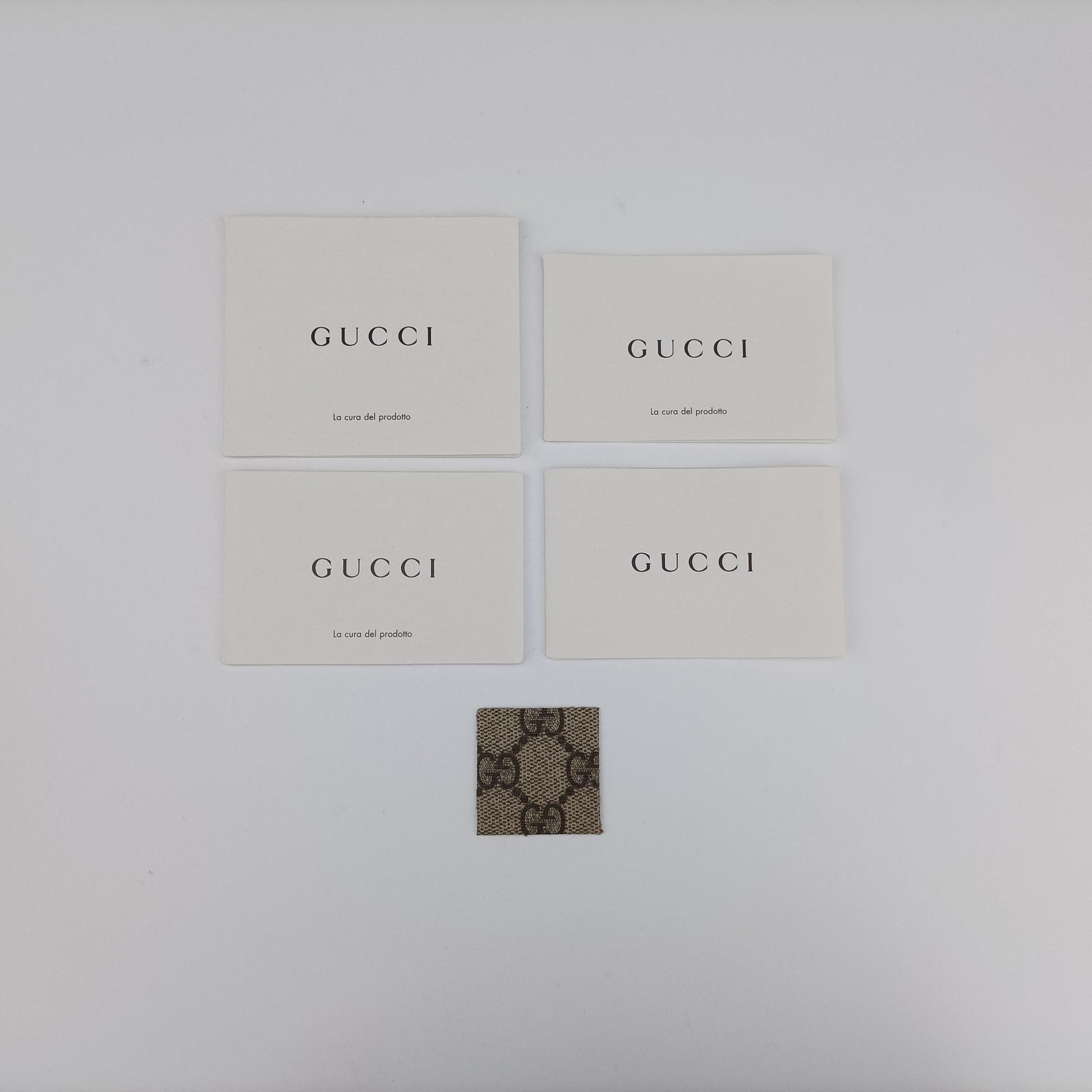 Fox Brooch Bamboo Beige×Multicolour PVC coated canvas×leather 466428 C023189686フォックス ブローチ バンブー ベージュ×マルチカラー PVCコーティングキャンバス×レザー 466428 C023189686