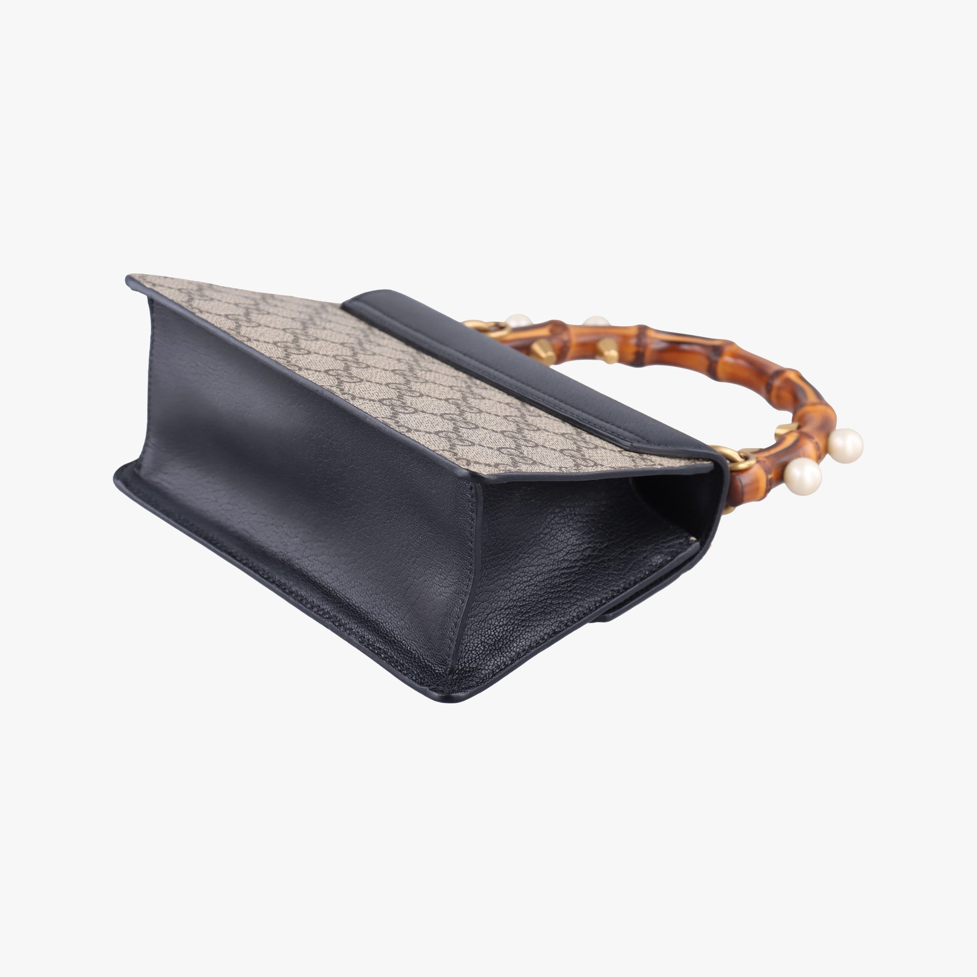 Fox Brooch Bamboo Beige×Multicolour PVC coated canvas×leather 466428 C023189686フォックス ブローチ バンブー ベージュ×マルチカラー PVCコーティングキャンバス×レザー 466428 C023189686