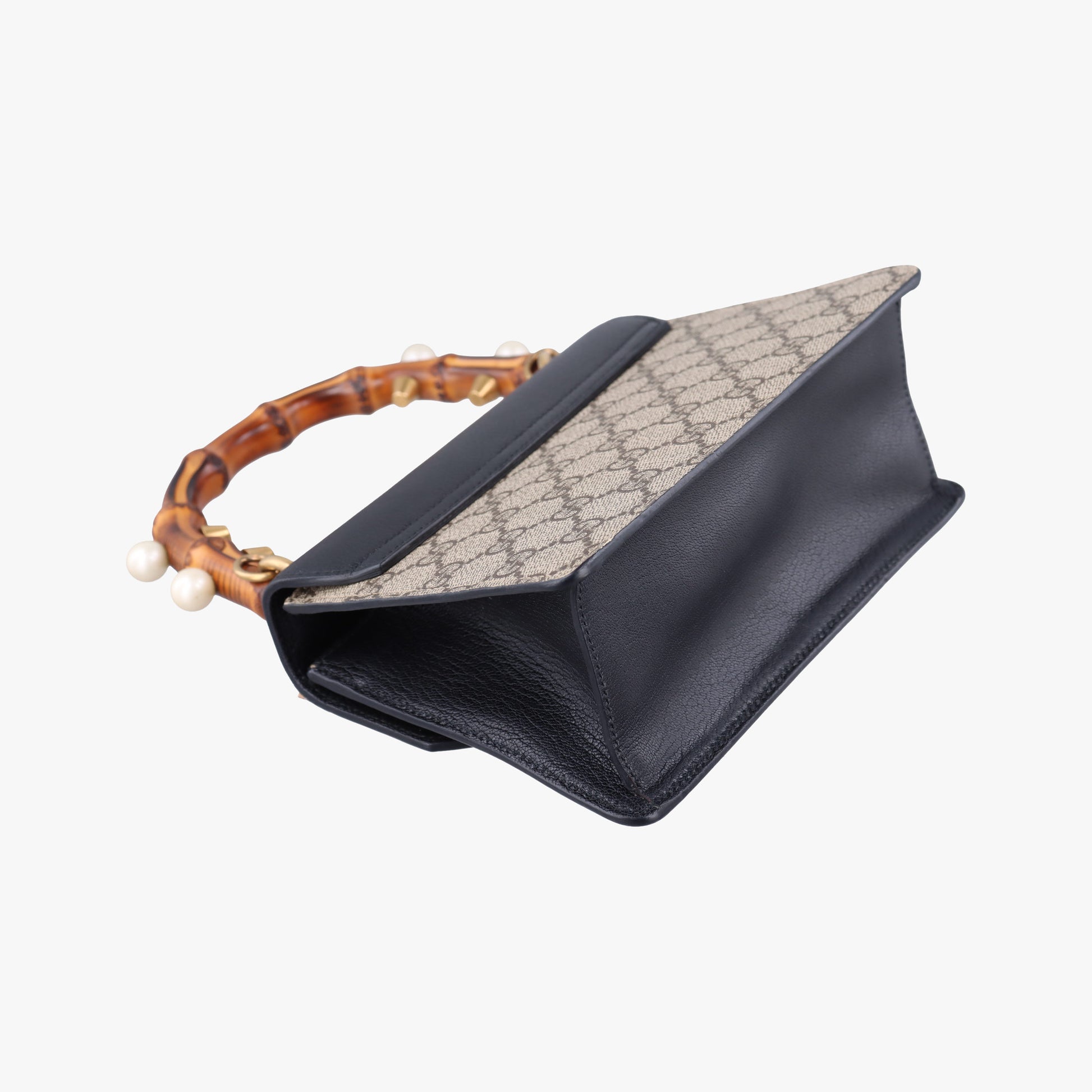 Fox Brooch Bamboo Beige×Multicolour PVC coated canvas×leather 466428 C023189686フォックス ブローチ バンブー ベージュ×マルチカラー PVCコーティングキャンバス×レザー 466428 C023189686