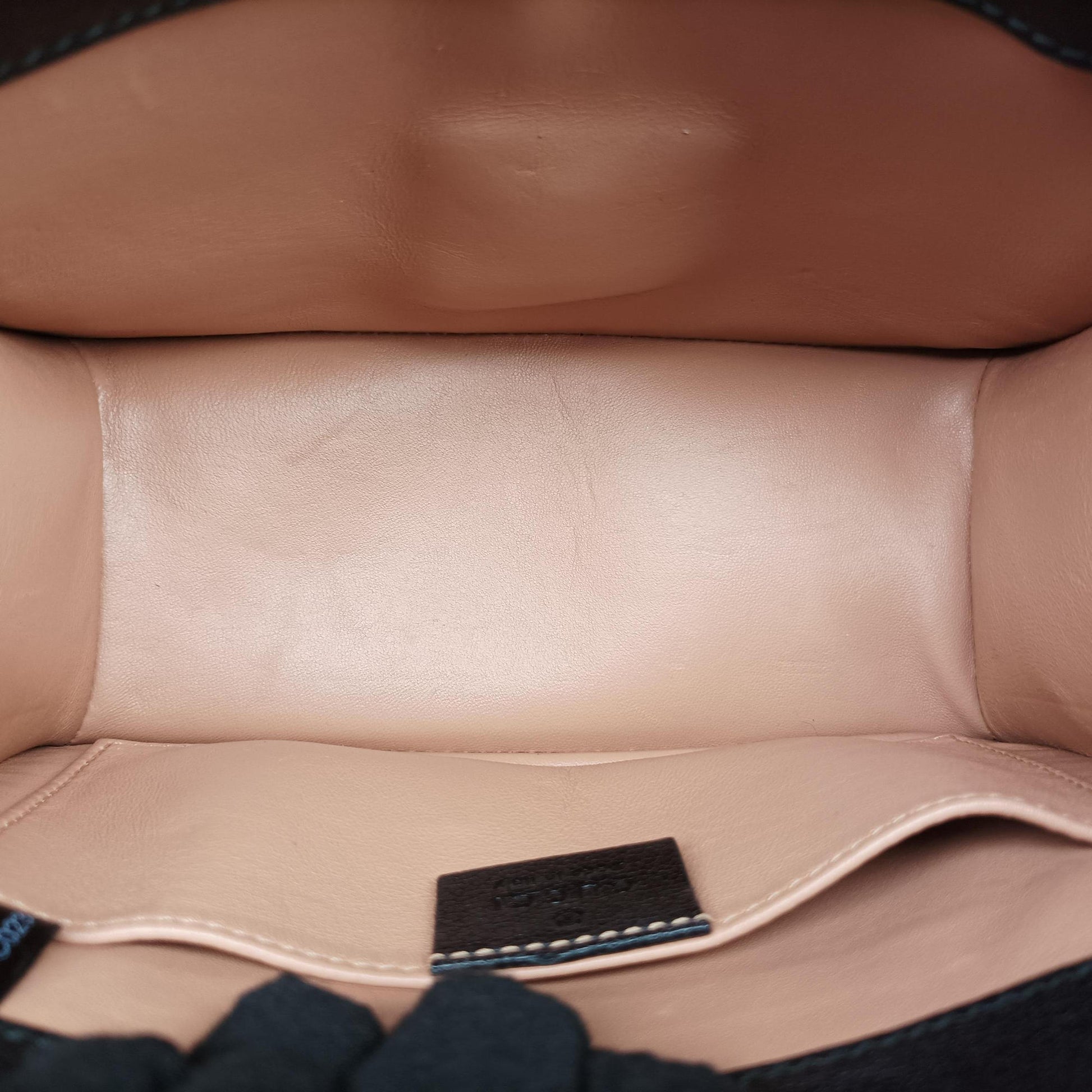 Fox Brooch Bamboo Beige×Multicolour PVC coated canvas×leather 466428 C023189686フォックス ブローチ バンブー ベージュ×マルチカラー PVCコーティングキャンバス×レザー 466428 C023189686