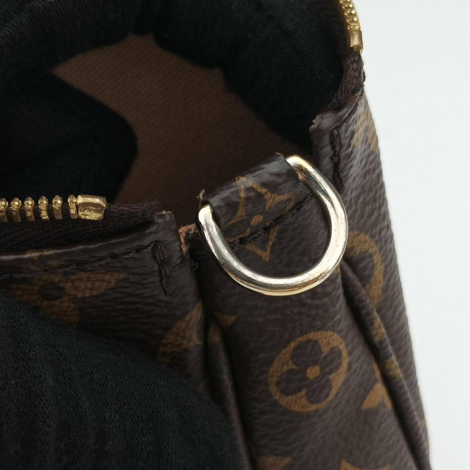 Multi Pochette Accessoir brown×khaki Monogram Canvas M44813 DR3149 DR3159ミュルティ ポシェット アクセソワール モノグラム/ブラウン×カーキ モノグラムキャンバス M44813 DR3149 DR3159