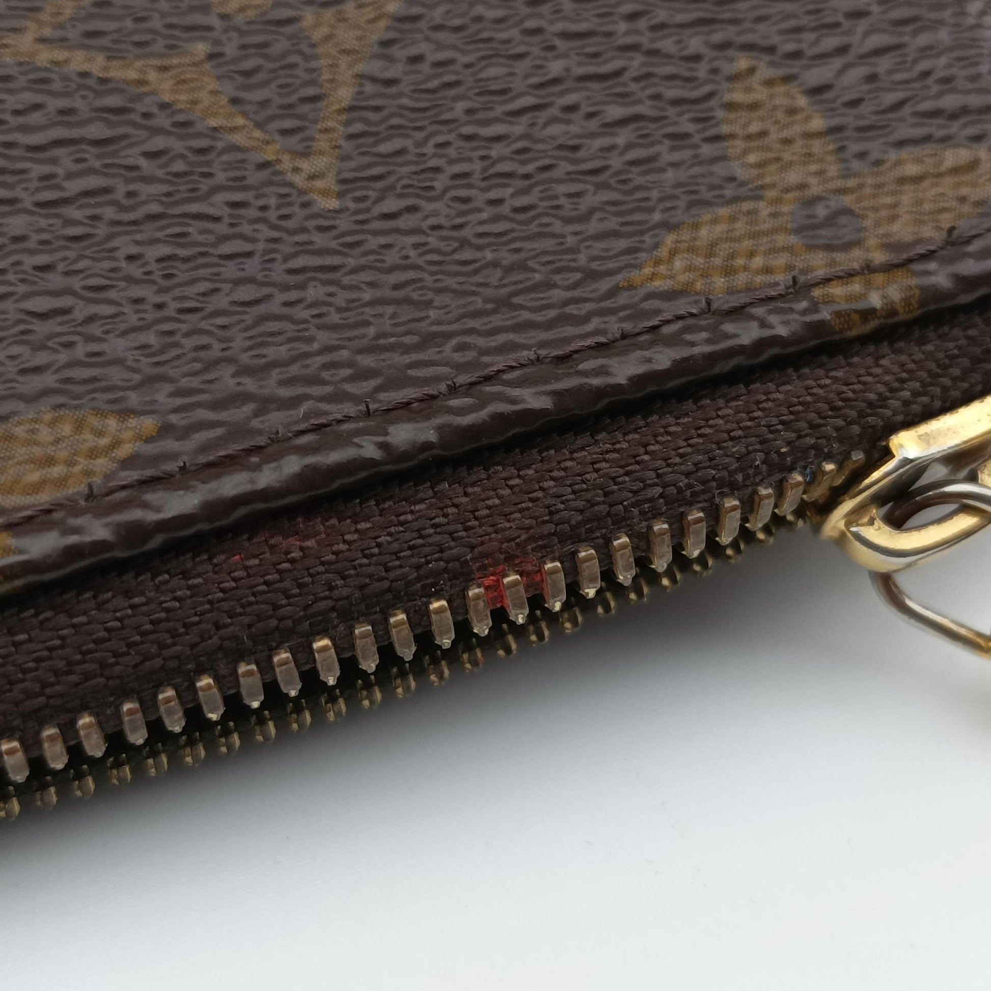 MULTI POCHETTE ACCESSOIRES brown×khaki Monogram Canvas M44840 CA0211ミュルティポシェットアクセソワール モノグラム/ブラウン×カーキ モノグラムキャンバス M44840 CA0211