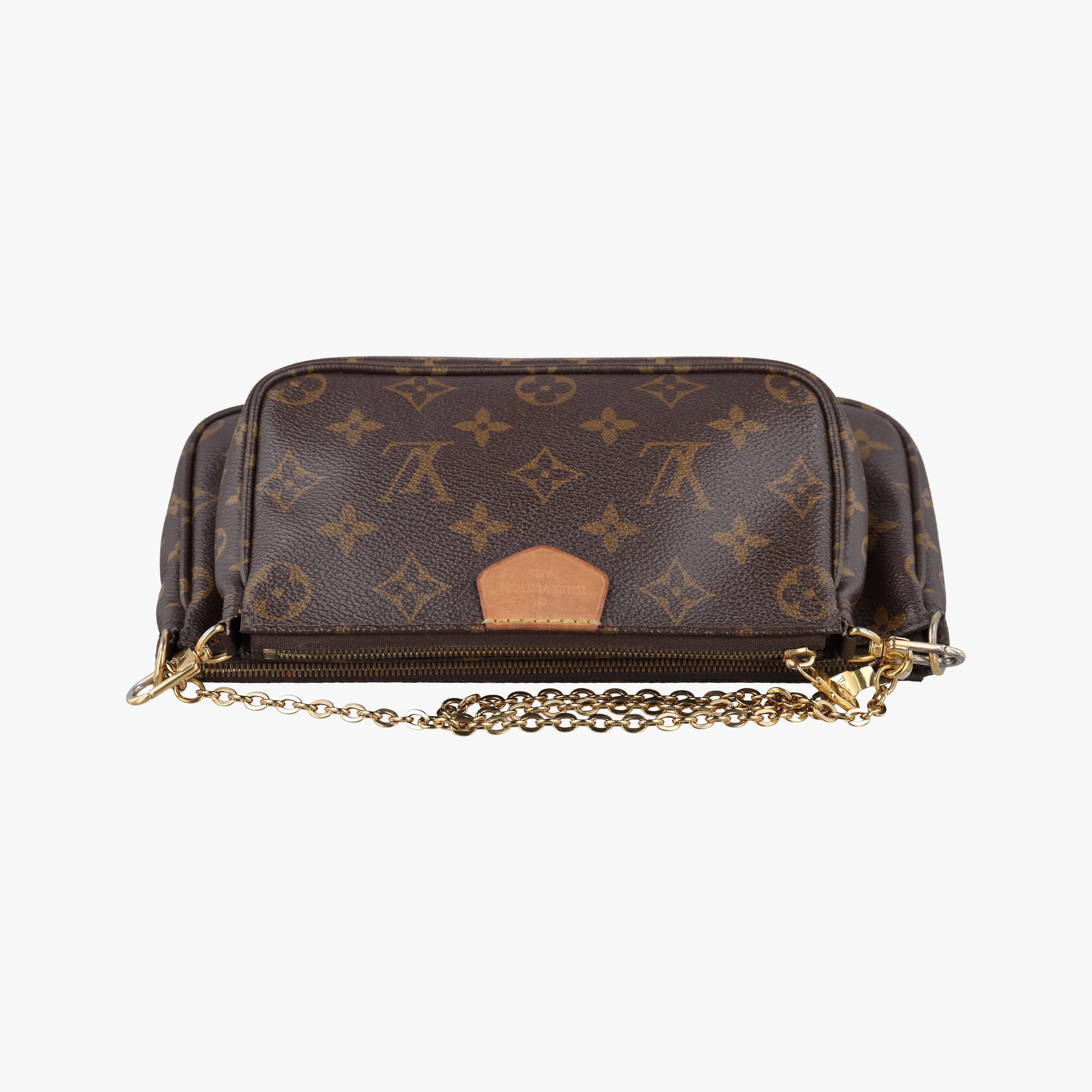MULTI POCHETTE ACCESSOIRES brown×khaki Monogram Canvas M44840 CA0211ミュルティポシェットアクセソワール モノグラム/ブラウン×カーキ モノグラムキャンバス M44840 CA0211