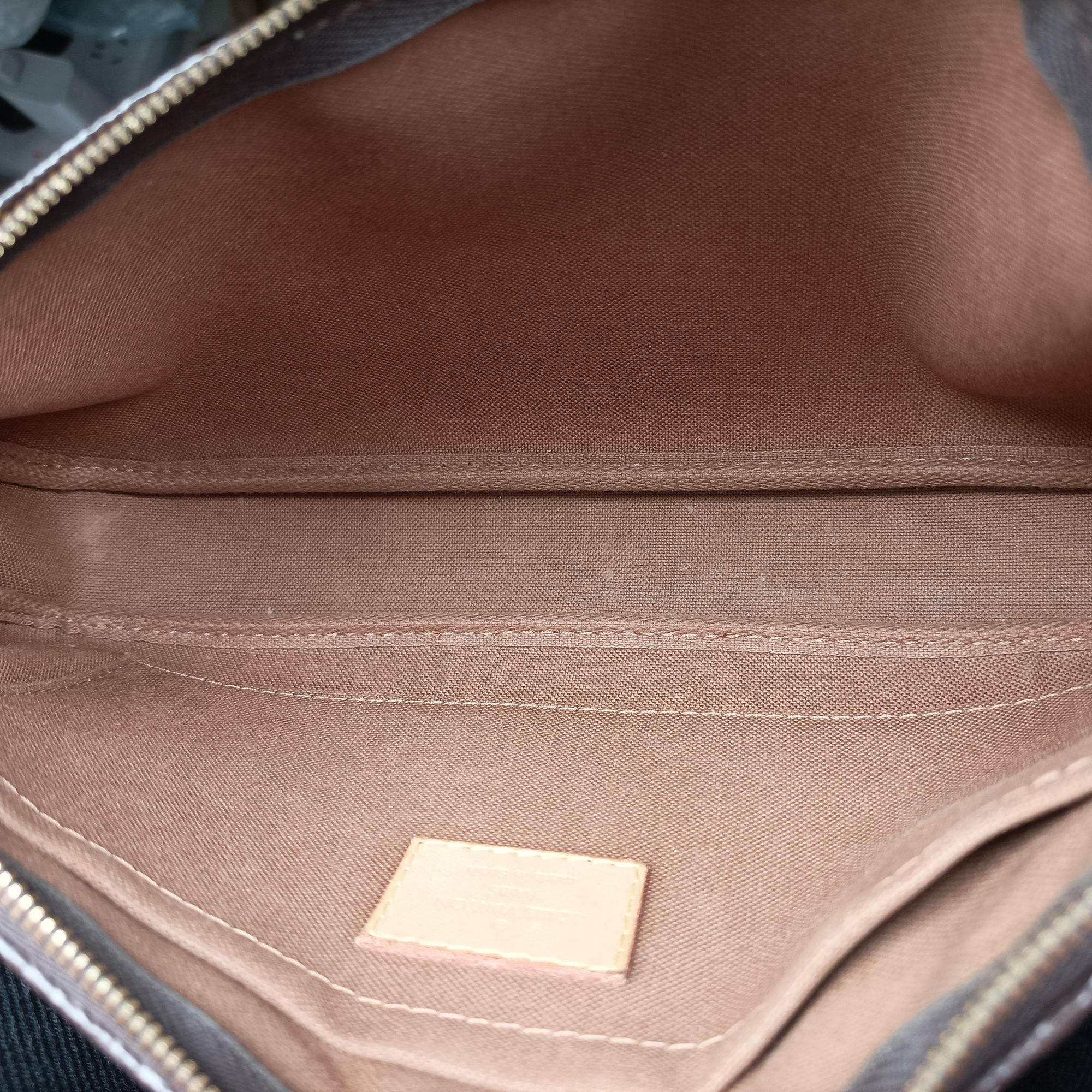 MULTI POCHETTE ACCESSOIRES brown×khaki Monogram Canvas M44840 CA0211ミュルティポシェットアクセソワール モノグラム/ブラウン×カーキ モノグラムキャンバス M44840 CA0211