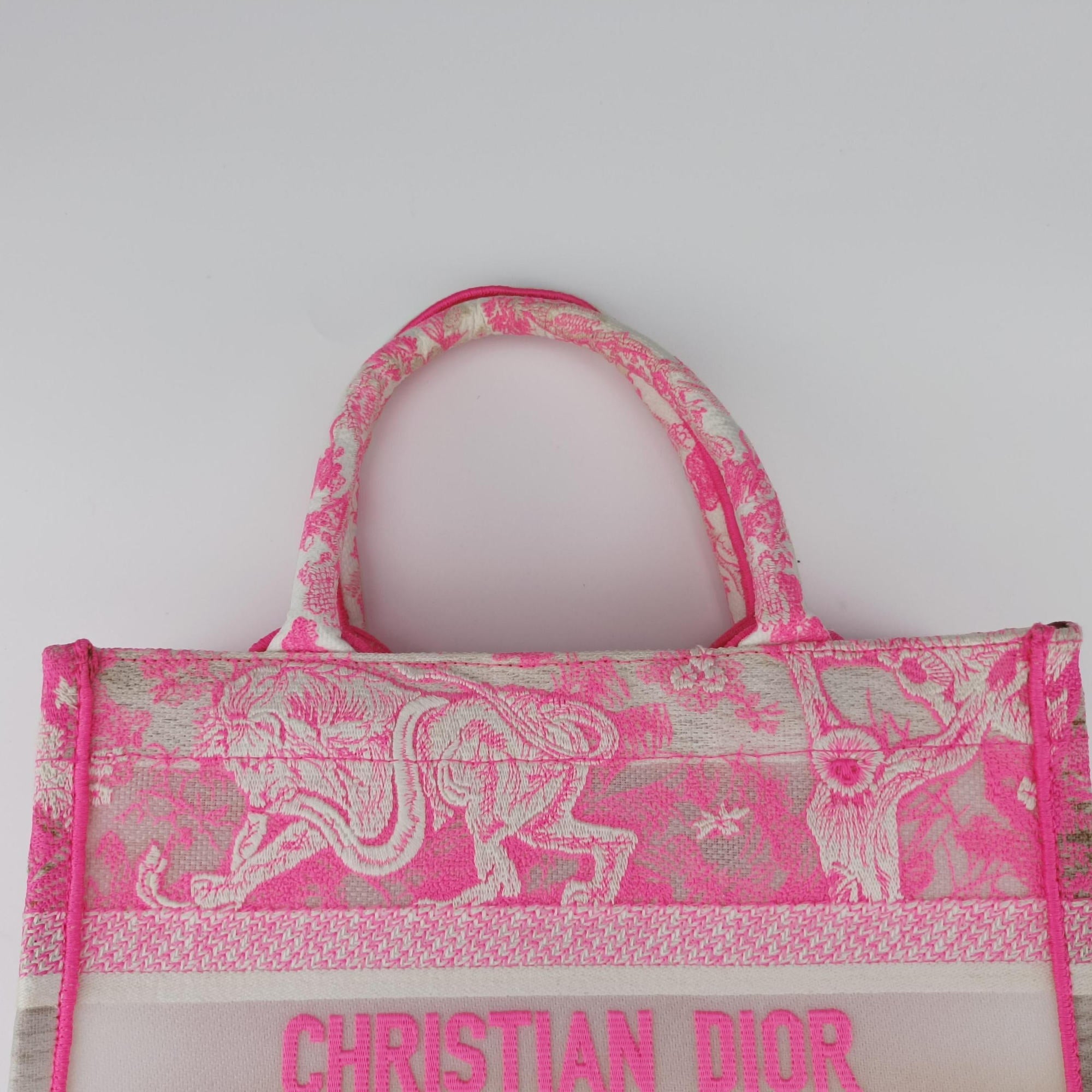 Book Tote Small Pink canvas 50-MA-0242ブックトートスモール ピンク キャンバス 50-MA-0242