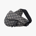 saddle Gray×Navy×Black Jacquard×Leather 02-BO-1128サドル グレー×ネイビー×ブラック ジャガード×レザー 02-BO-1128