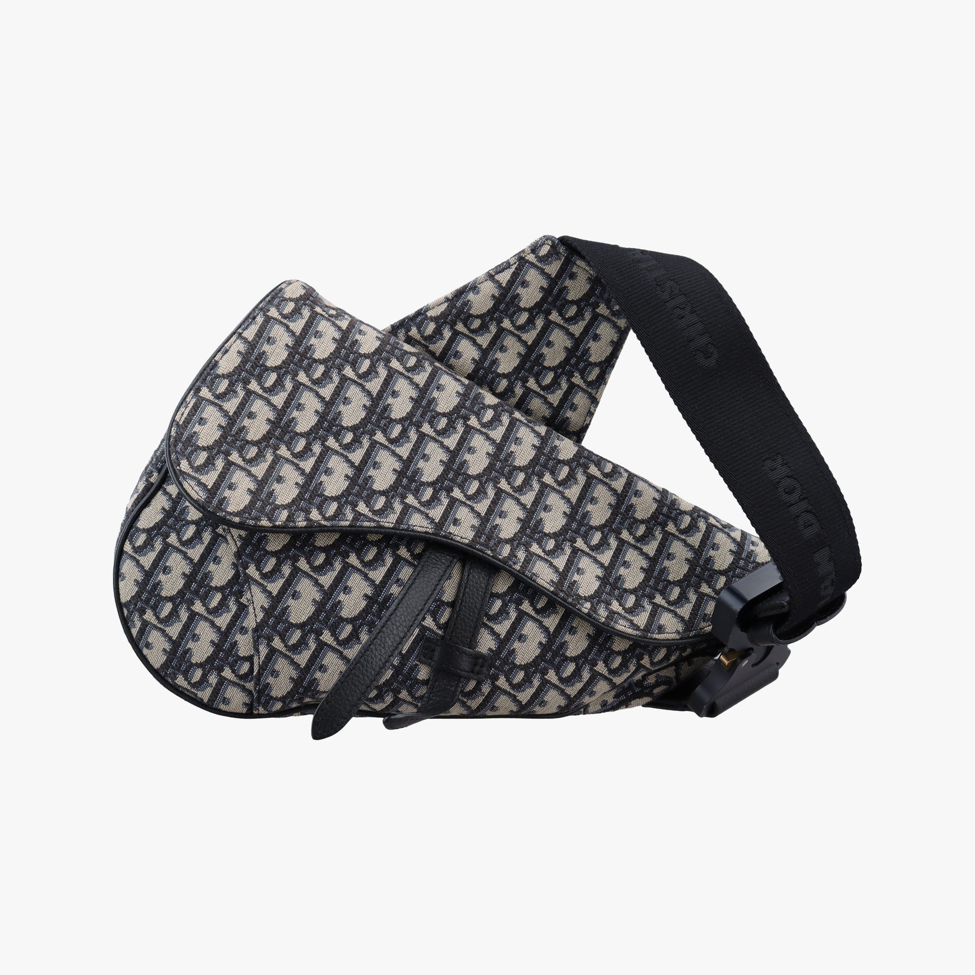 saddle Gray×Navy×Black Jacquard×Leather 02-BO-1128サドル グレー×ネイビー×ブラック ジャガード×レザー 02-BO-1128