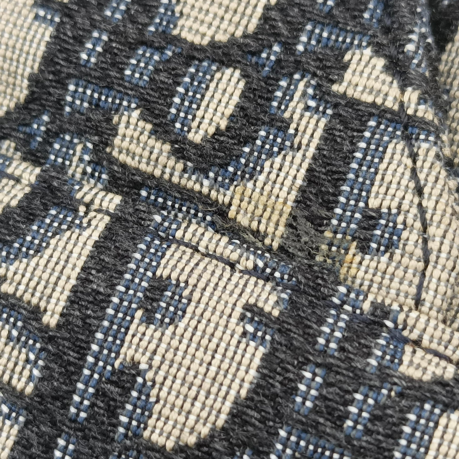 saddle Gray×Navy×Black Jacquard×Leather 02-BO-1128サドル グレー×ネイビー×ブラック ジャガード×レザー 02-BO-1128
