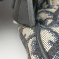 saddle Gray×Navy×Black Jacquard×Leather 02-BO-1128サドル グレー×ネイビー×ブラック ジャガード×レザー 02-BO-1128