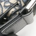 saddle Gray×Navy×Black Jacquard×Leather 02-BO-1128サドル グレー×ネイビー×ブラック ジャガード×レザー 02-BO-1128