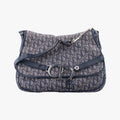 CD Logo Trotter Navy×Grey Jacquard×Leather 05-BO-0036CDロゴ トロッター ネイビー×グレー ジャガード×レザー 05-BO-0036