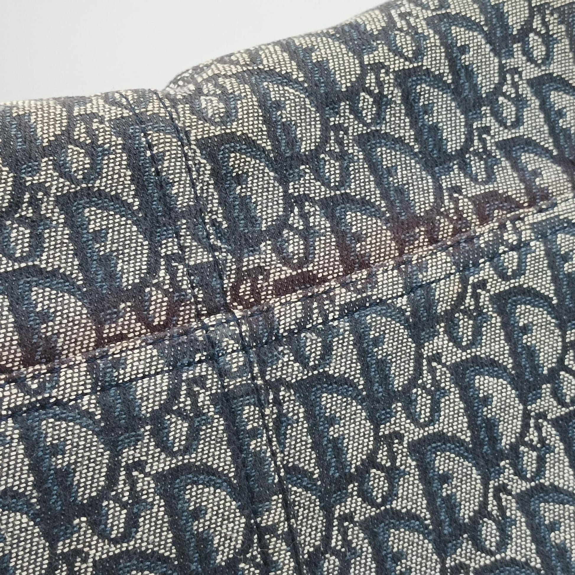 CD Logo Trotter Navy×Grey Jacquard×Leather 05-BO-0036CDロゴ トロッター ネイビー×グレー ジャガード×レザー 05-BO-0036