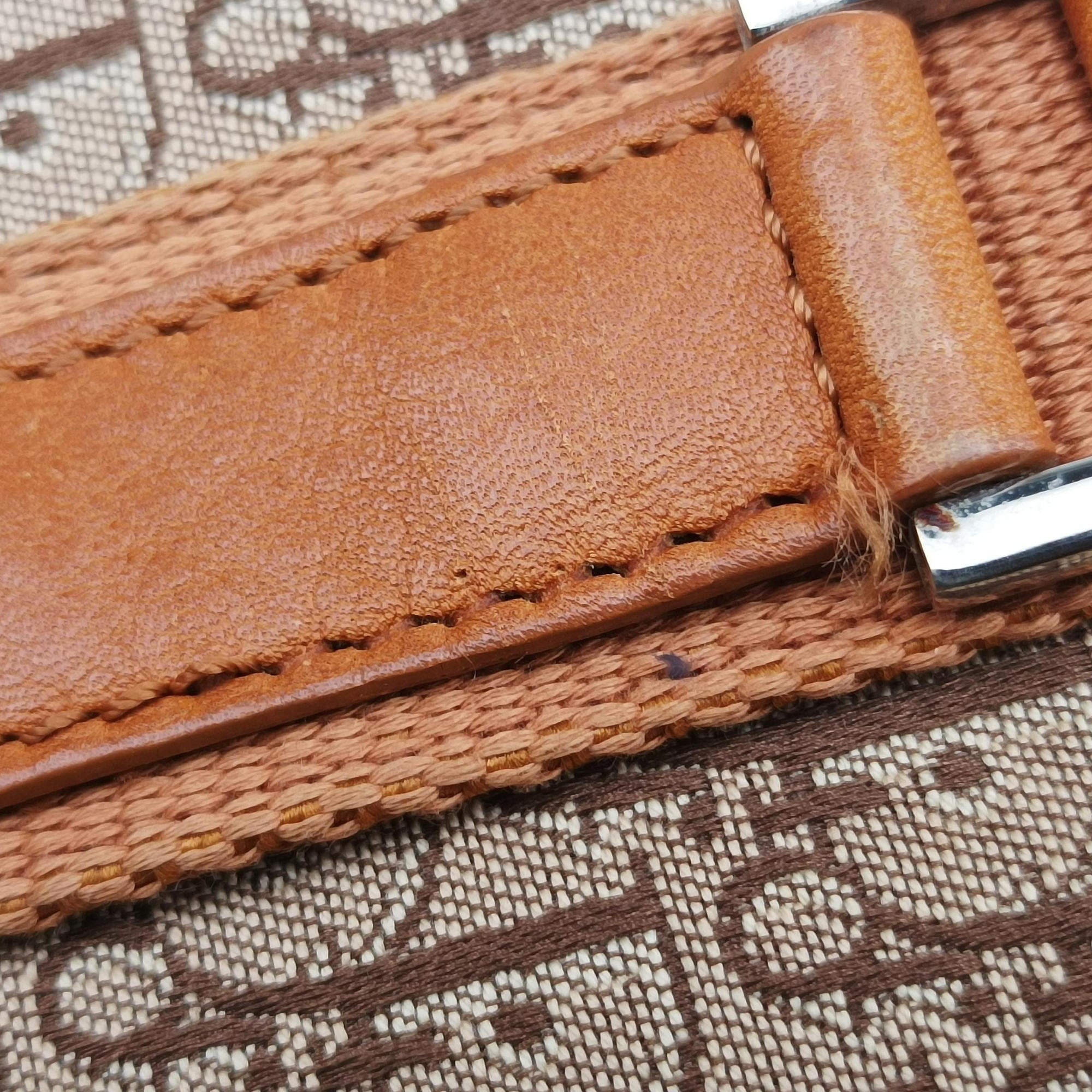 Street Chic Trotter Brown×Beige Canvas×Leather 15-BO-0065ストリートシックトロッター ブラウン×ベージュ キャンバス×レザー 15-BO-0065