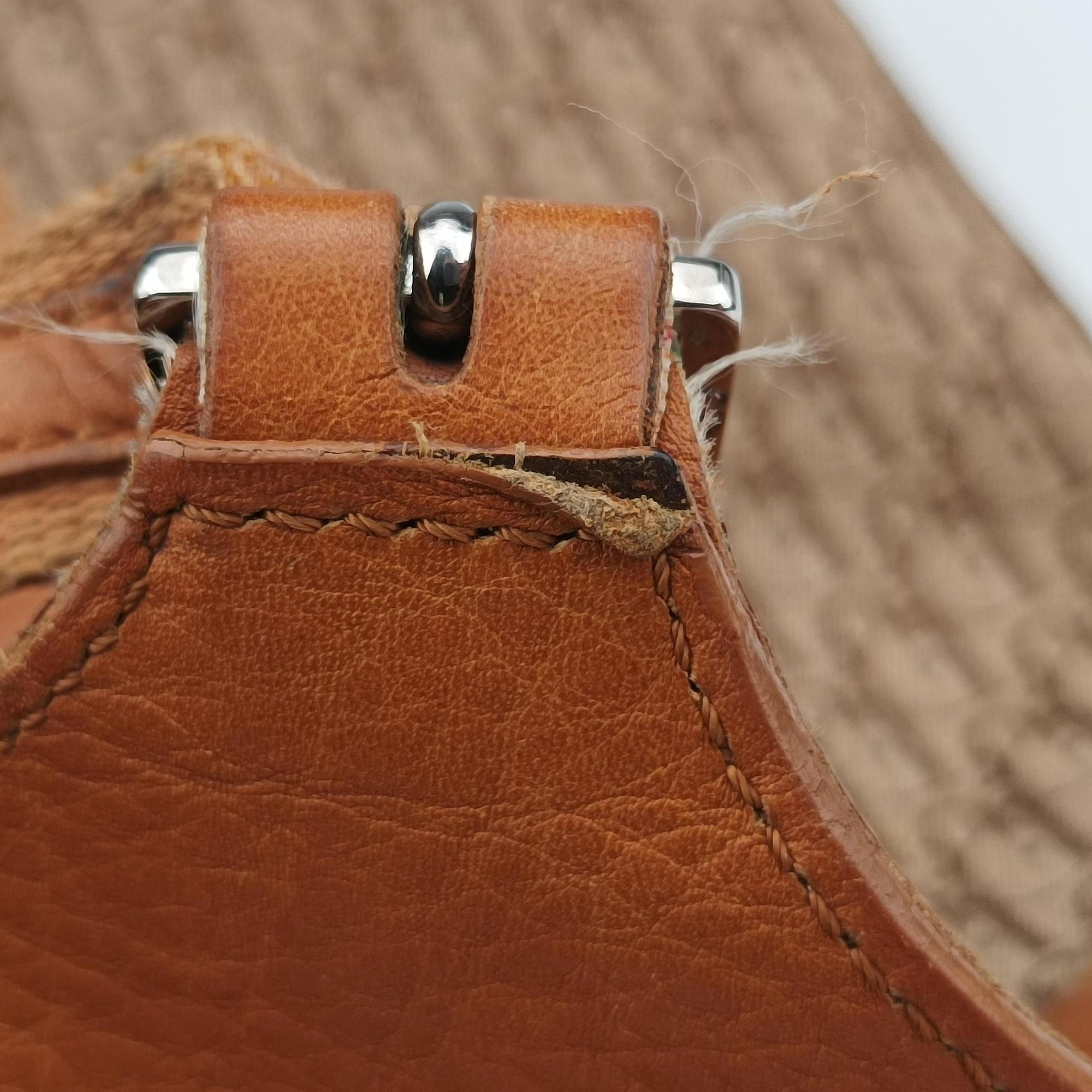 Street Chic Trotter Brown×Beige Canvas×Leather 15-BO-0065ストリートシックトロッター ブラウン×ベージュ キャンバス×レザー 15-BO-0065