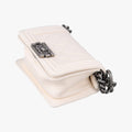BOY CHANEL White lambskin A67364 18801815ボーイシャネル ホワイト ラムスキン A67364 18801815