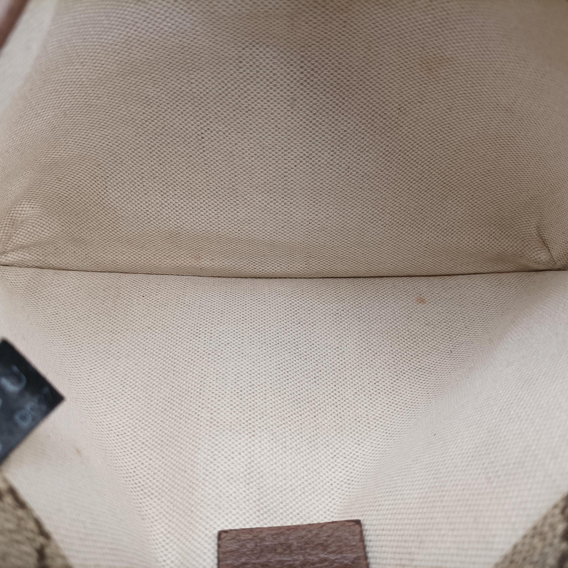 NEO VINTAGE GG Supreme beige×Brown PVC coated canvas×Leather 493930 Lot number unknownネオ ヴィンテージ GGスプリーム ベージュ×ブラウン PVCコーティングキャンバス×レザー 493930 製番不明