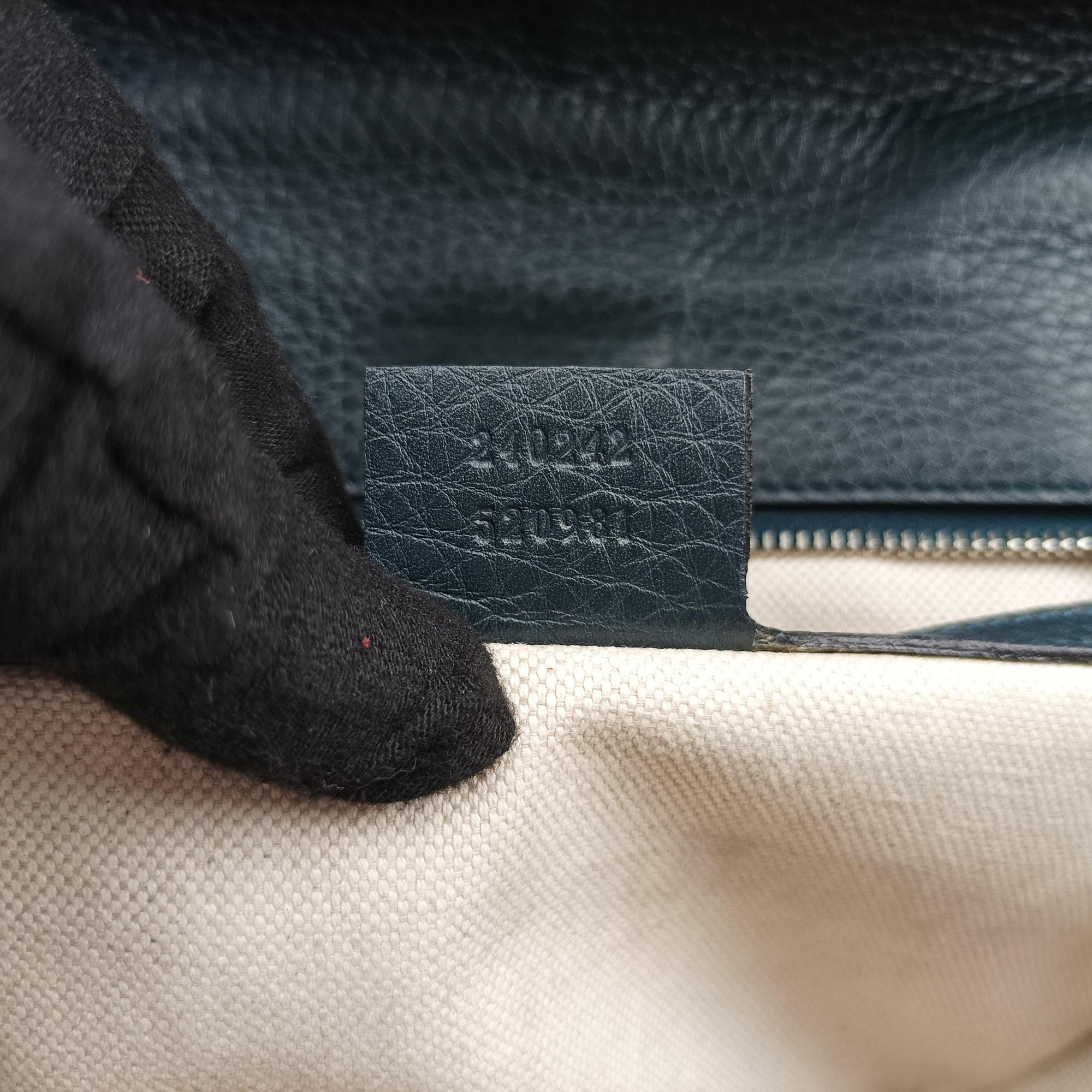 New Bamboo Blue Leather 240242 E7507889ニューバンブー ブルー レザー 240242 E7507889