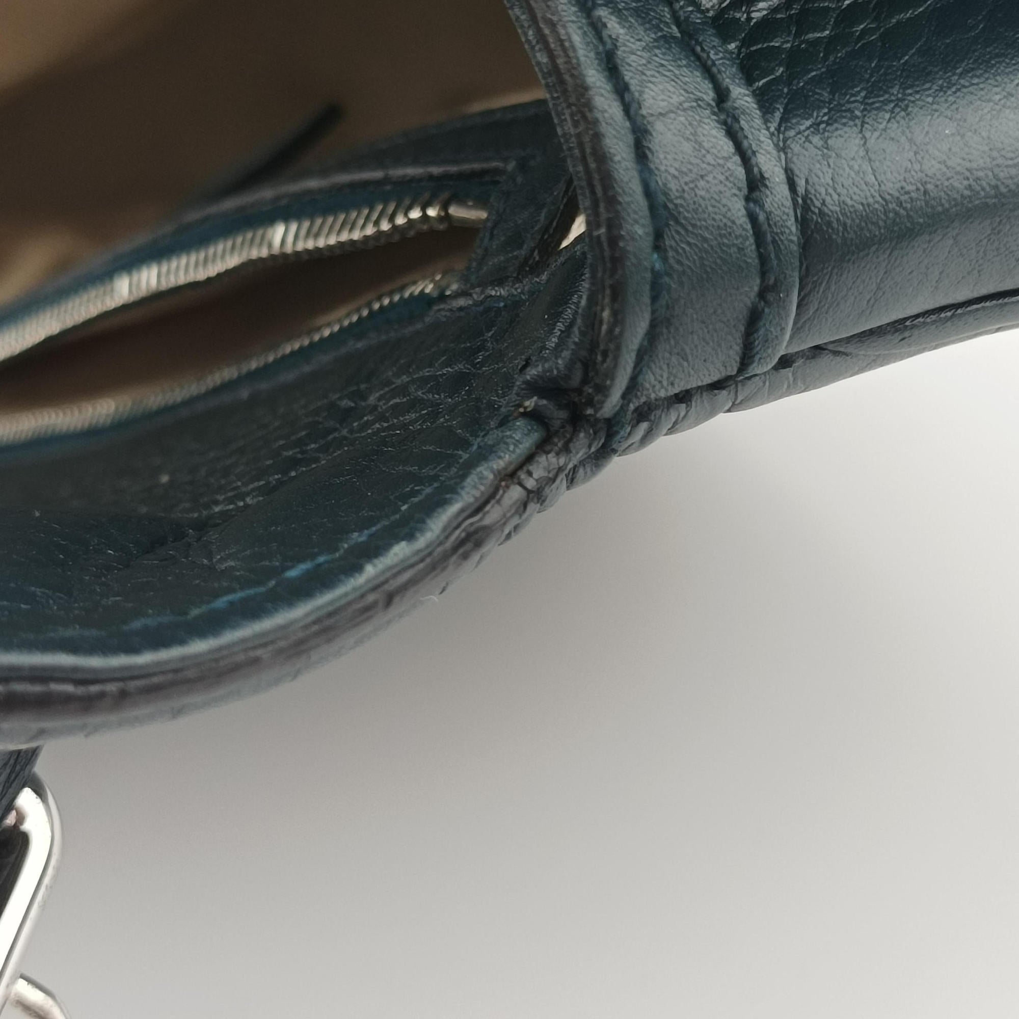 New Bamboo Blue Leather 240242 E7507889ニューバンブー ブルー レザー 240242 E7507889