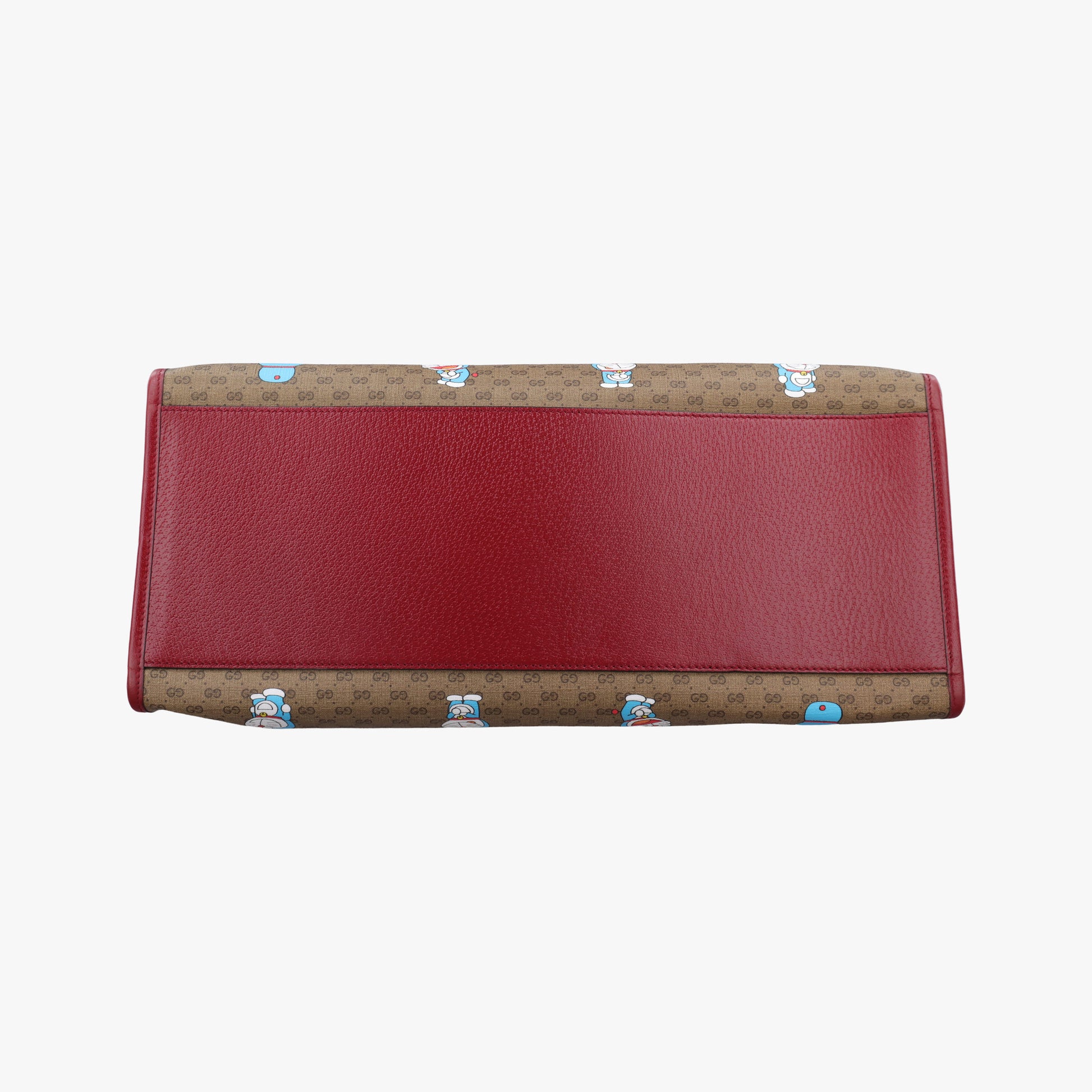 Fujiko-Pro Doraemon Micro GG Supreme Beige × Red × Multicolor PVC coated canvas 653952 F033863316フジコ プロ ドラえもん マイクロGGスプリーム ベージュ×レッド×マルチカラー PVCコーティングキャンバス 653952 F033863316