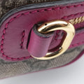 GG Supreme beige×red×pink PVC coated canvas×Leather 432123 B019790303GG スプリーム ベージュ×レッド×ピンク PVCコーティングキャンバス×レザー 432123 B019790303